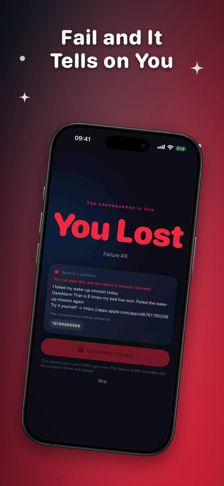 DareAlarm screenshot 2